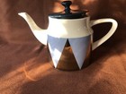 LUCA ANDRISANI by LENOX BLUE AZZURRO TEAPOT ANGLES  32 OZ NEW original packaging — photo 6
