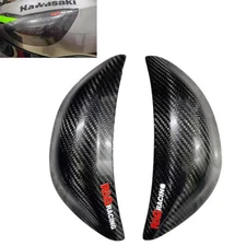 real carbon fiber tank sliders decal cover For Kawasaki ZX6R 636 2019-2024 2023