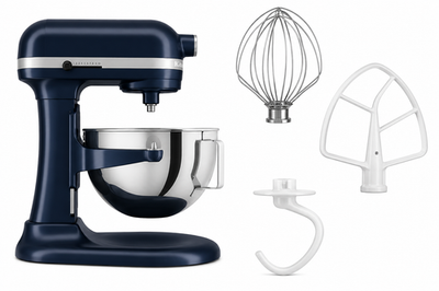 KitchenAid KSM55SXBXIB 5.5 Qt Bowl-Lift Stand Mixer Ink Dark Blue