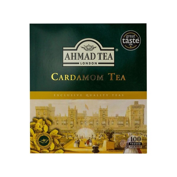 Schwarztee Ahmad Tea WüRzige Schwarztee-Mischung Mit Kardamom 100 Teebeutel 200G-image