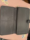 Jeun Bang Black nylon Jet Zip Around Long Wallet Silver Zipper NWOT! — photo 5