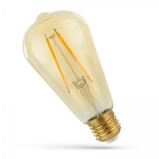 Spectrum LED Filament ST64 Edison 4,9W E27 Go...
