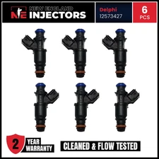 OEM Delphi 12573427 Fuel Injector Set of 6 For 04-28 Pontiac Grand Prix 3.8L