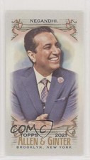 2021 Topps Allen & Ginter's Mini A&G Back Kevin Negandhi #219 0b1s