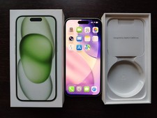 Apple iPhone 15 - 128 GB - Green (Unlocked) for sale online | eBay