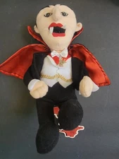 1999 Stuffins Universal Studios Monsters Dracula Vampire 9" Plush