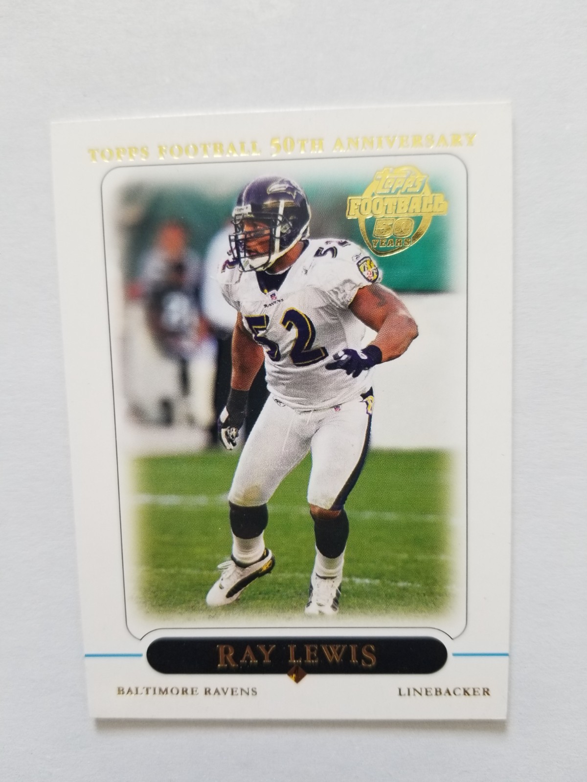 Ray Lewis 2005 Topps #11 Baltimore Ravens