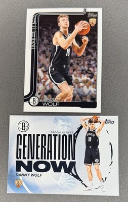 2025/26 topps | Danny Wolf RC Lot | Generation Now W/ Base