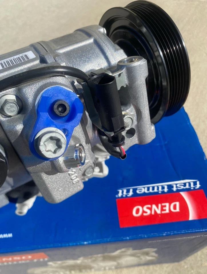 OEM AUDI 8K0260805K DENSO 4711503 A/C Compressor for Q5 A6 S4 S5 MADE IN GERMANY - Image 4 of 4
