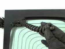 Lunette arrière Peugeot 107