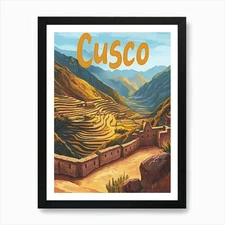 Aihrgdesign A Mid Century Modern Tr Framed Wall Art Poster Canvas Print Picture