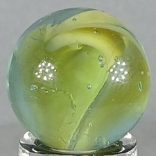 Vintage Imported Hybrid Cat's Eye Marble .60 Inches Near-Mint Condition