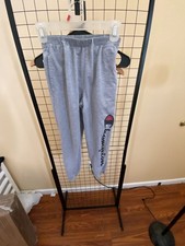 Youth Champion Authentic Athleticwear Script Logo Jogger Sweatpants Heather Gray