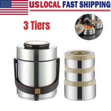 Thermo Food Jar Vacuum Insulated Lunch Container Stainless Steel Leak Proof