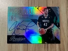 2014-15 Panini Prestige Premium Edition Kevin Love Preeminent Ink Auto #/10