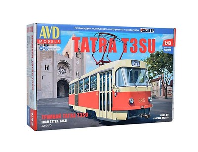 Straßenbahn Tatra T3SU - AVD 1:43