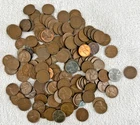 (1) lb Pound of Wheat Pennies Unsearched Random Dates