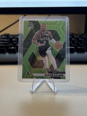 Damian Lillard - Mosaic Fast Break - Neon Green /5 - Milwaukee Bucks