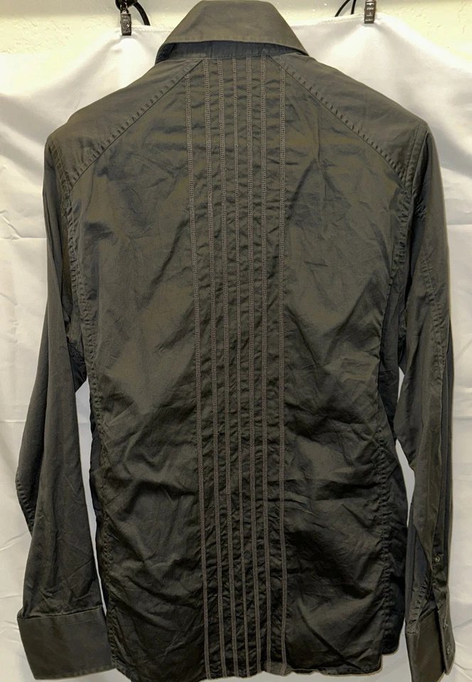 Camisa para hombre Kenneth Cole New York mediana abotonada usada ligeramente usada Foto 4 de 4