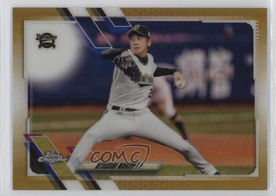 2021 Topps Chrome NPB Nippon Professional Baseball 32/50 Atsushi Nohmi Nomi 2s2