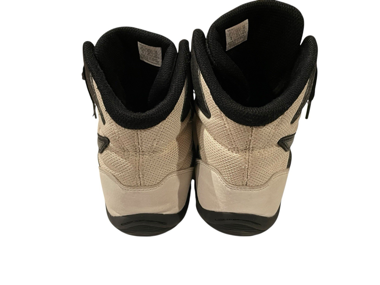 Mens Size 10 Asics Wrestling Shoes Matflex Black White Adult thumbnail 4