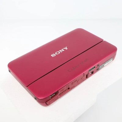 Sony Cyber-shot DSC-TX55 Digital Camera Red 5x Optical Zoom 16.2