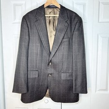 Chaps Ralph Lauren Men s Single Breast 2 Button Wool Blazer Jacket Size 42T