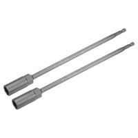2X 1/4 Zoll Sechskantschaft 13Mm SteckschlüSsel Bohrer 9.84 Zoll LäNge Metrisch