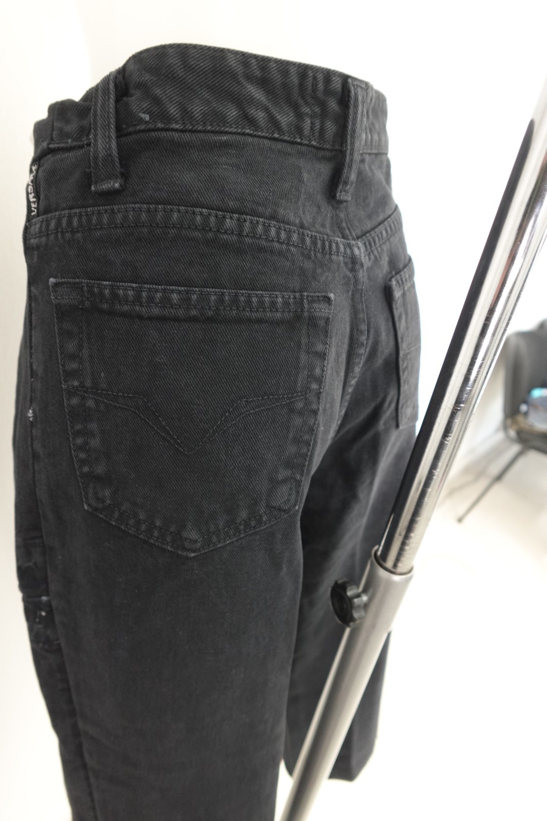 Versace Jeans Couture Trousers Women's Jeans Size 42/28 Denim Woman Medusa thumbnail 12