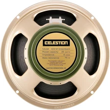 Celestion G12M Greenback 25W, 12" Guitar Speaker 8 Ohm