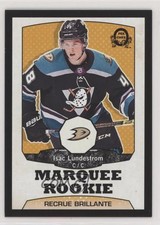 2018 Upper Deck O-Pee-Chee Update Marquee Rookies Black /100 Isac Lundestrom 3h1