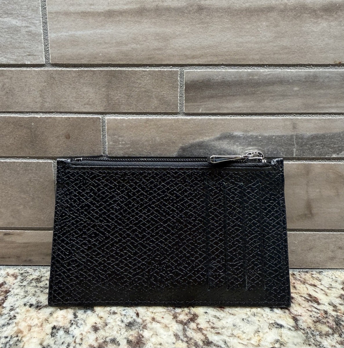 Longchamp Black Porte-Monnaie Roseau Essential Zipped Card Holder