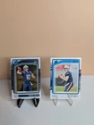 2024 Panini Donruss Optic Rated Rookie Drake Maye #229 + Rated Preview #379