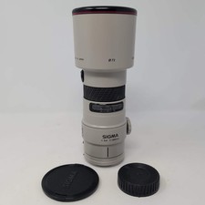 Sigma rotto 400 mm f/5.6 per Canon attacco EF obiettivo fisso/prime/ammaccatura e crepa
