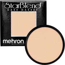 Mehron Makeup StarBlend Cake 2 oz Light Buff