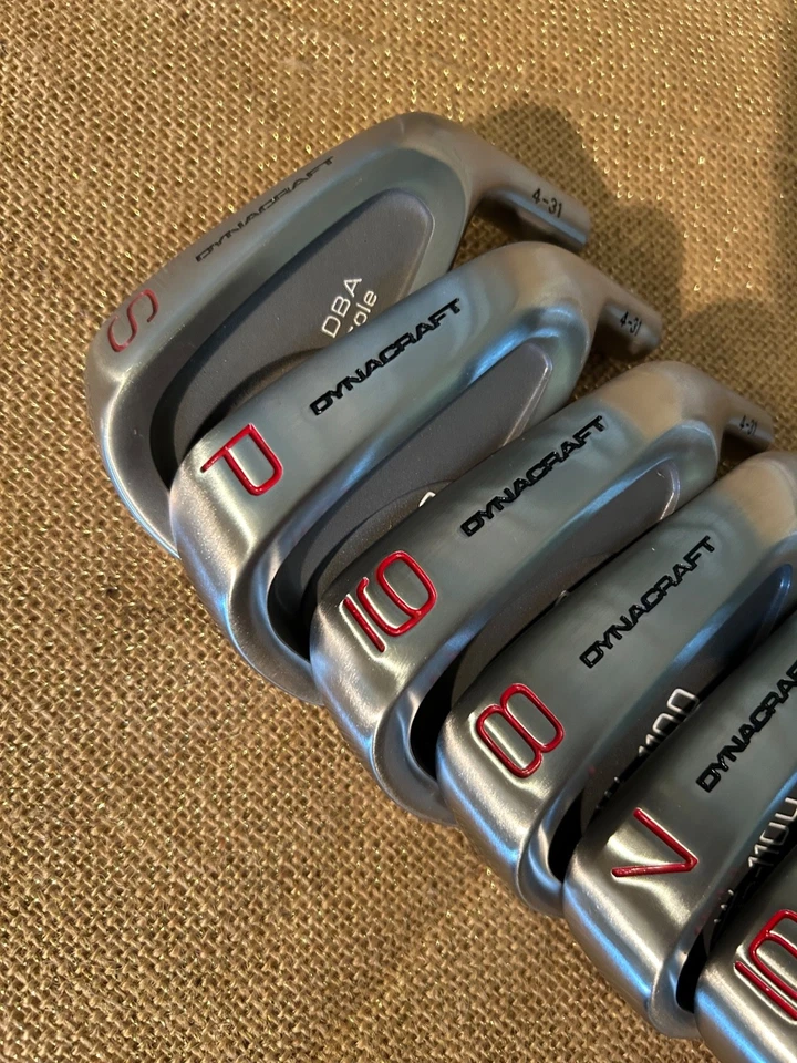 Golf Club Iron Club Head Set 3-9, PW, SW Dynacraft TWS-1100 - Image 4 of 4