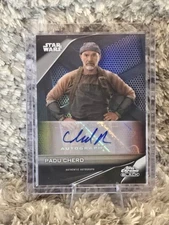 2023 Topps Chrome Black Star Wars #A-CP Auto Chad Parker as Padu Cherd