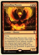 Rekindling Phoenix -#273-MTG-Commander: Streets of New Capenna-Regular-LP
