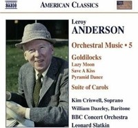 Audio Cd - Leroy Anderson - Musica Per Orchestra, Vol.5 - Naxos -D- Neu