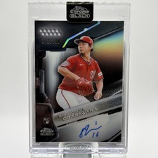 Topps 2026 Chrome Black Shinnosuke Ogasawara Rookie Auto 012/199 Nationals