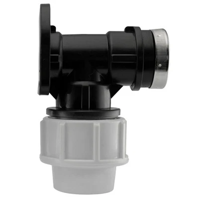 COST WISE 32mm MDPE Wall Flange 3/4" BSP Female Compression Fitting PN10 Water Pipe