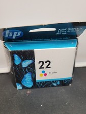 GENUINE HP 22 Color Ink for Deskjet D2430 D1455 3940 D1560 F4180 Officejet J3680