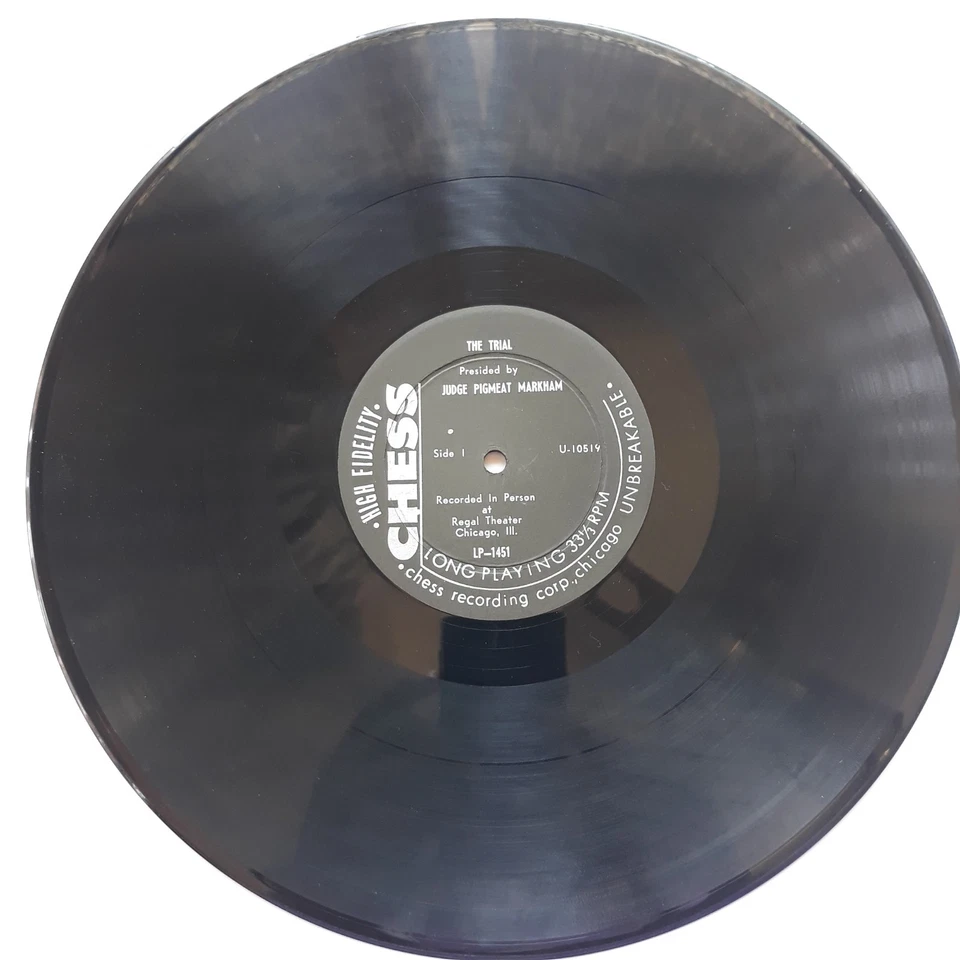 Pigmeat Markham - The Trial 33 RPM 1961 Chess ‎LPS-1451 Comedy NM - Imagem 3 de 4