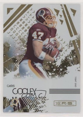 2009 Donruss Rookies & Stars Longevity Parallel Gold 21/49 Chris Cooley #98 0q3