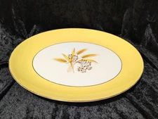 1950s Century Service Corp "Autumn Gold" Replacement Oval Platter - PRE-OWNED