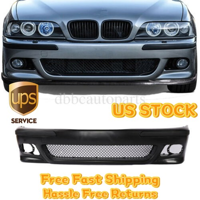 #ad Fit 1996 2003 BMW E39 5 Series M5 Style Look Front Bumper Cover Kit $188.09