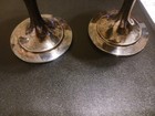 Oneida Silversmith Stemmed Chalices Wine Water  2 Goblets Irridescent Aluminum — photo 3