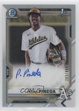 2021 Bowman Chrome Prospect Refractor 203/499 Pedro Pineda #CPA-PP Auto 0eo6