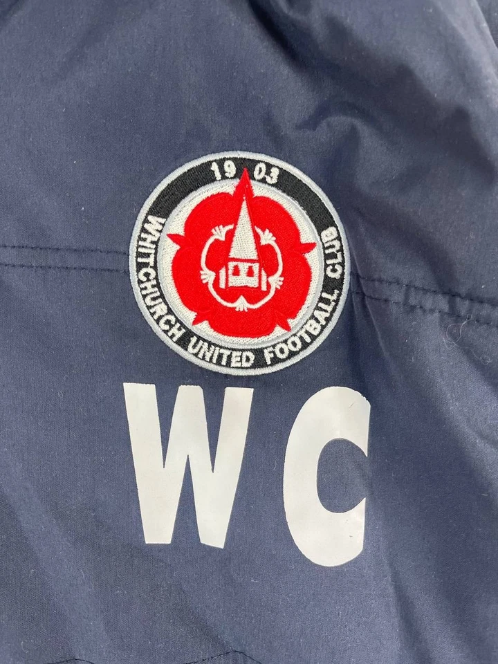 Kappa Middlesbrough United Fc Long Puffer Bench Coat Navy Mens Size L - Image 2 of 4