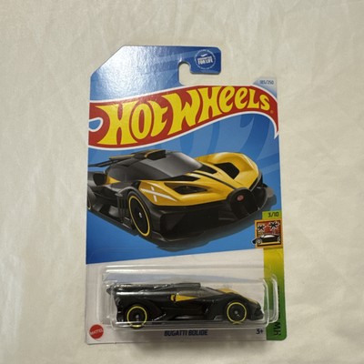 Hot Wheels Bugatti Bolide Black/ Yellow 185/250 HW Exotics Series 3/10 Brand New